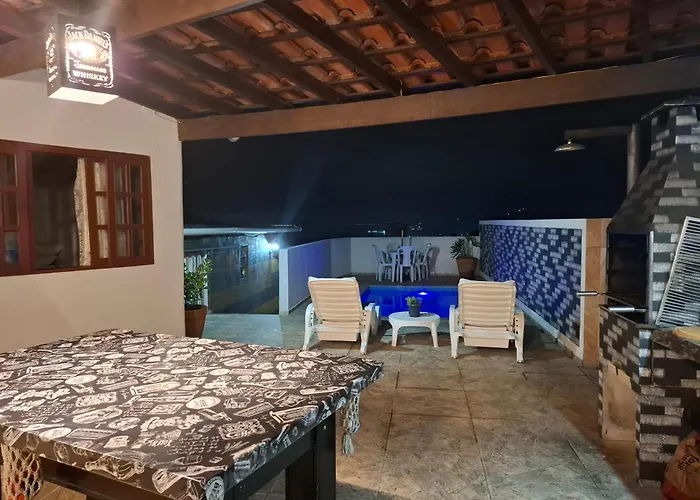 Casa Com Vista Mar, Piscina Privativa, Wi-Fi, Churrasqueira E Mesa De Bilhar
