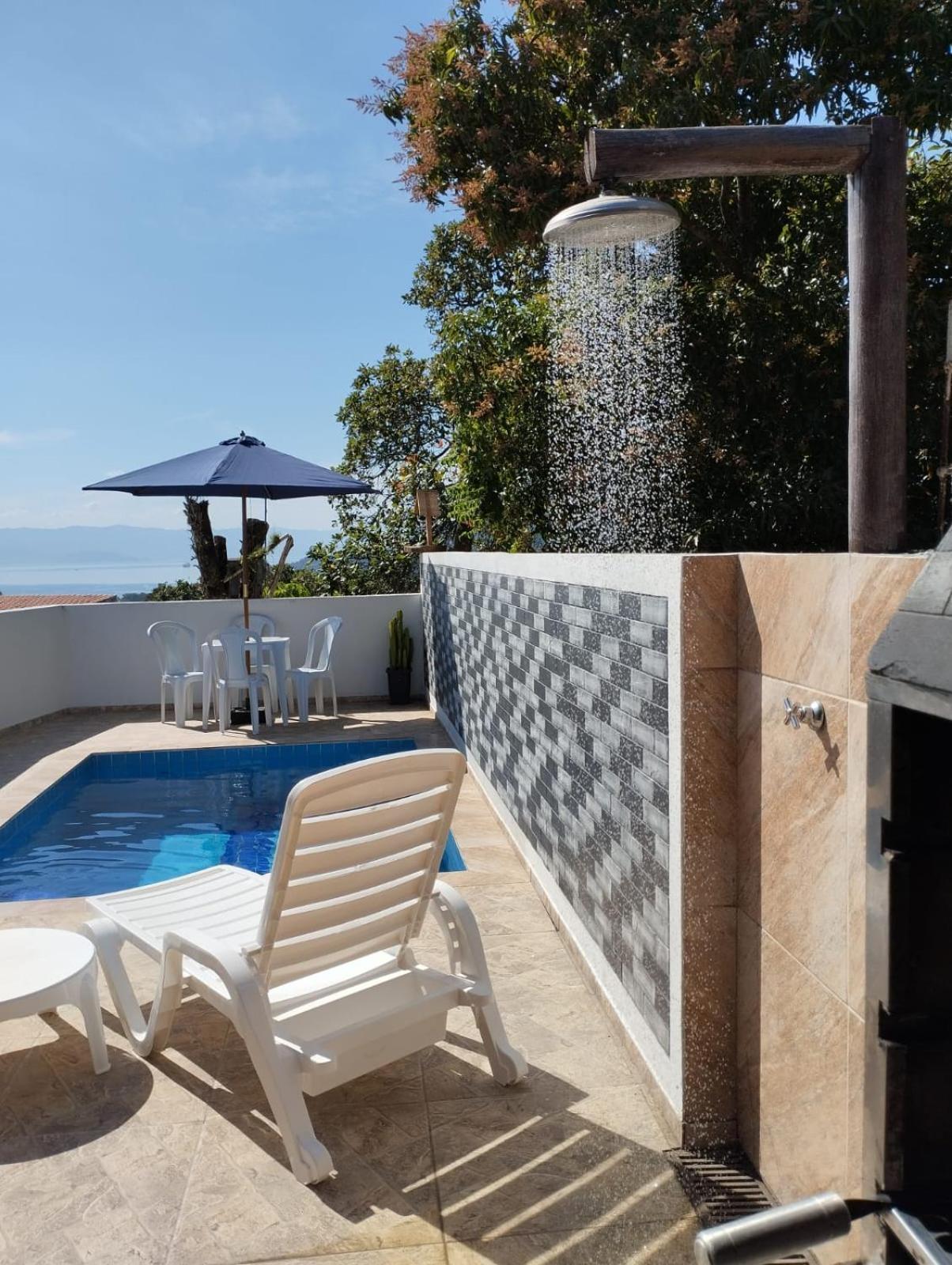 Casa Com Vista Mar, Piscina Privativa, Wi-fi, Churrasqueira E Mesa De Bilhar
