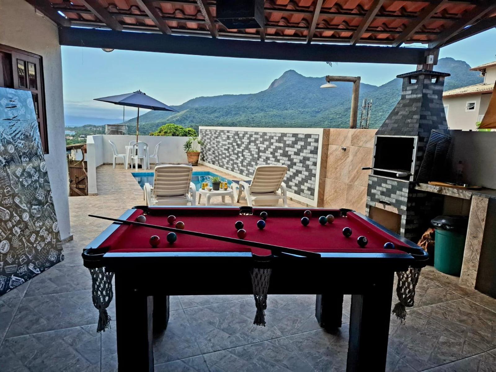 Casa Com Vista Mar, Piscina Privativa, Wi-fi, Churrasqueira E Mesa De Bilhar